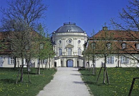 Ansicht des Schlosses