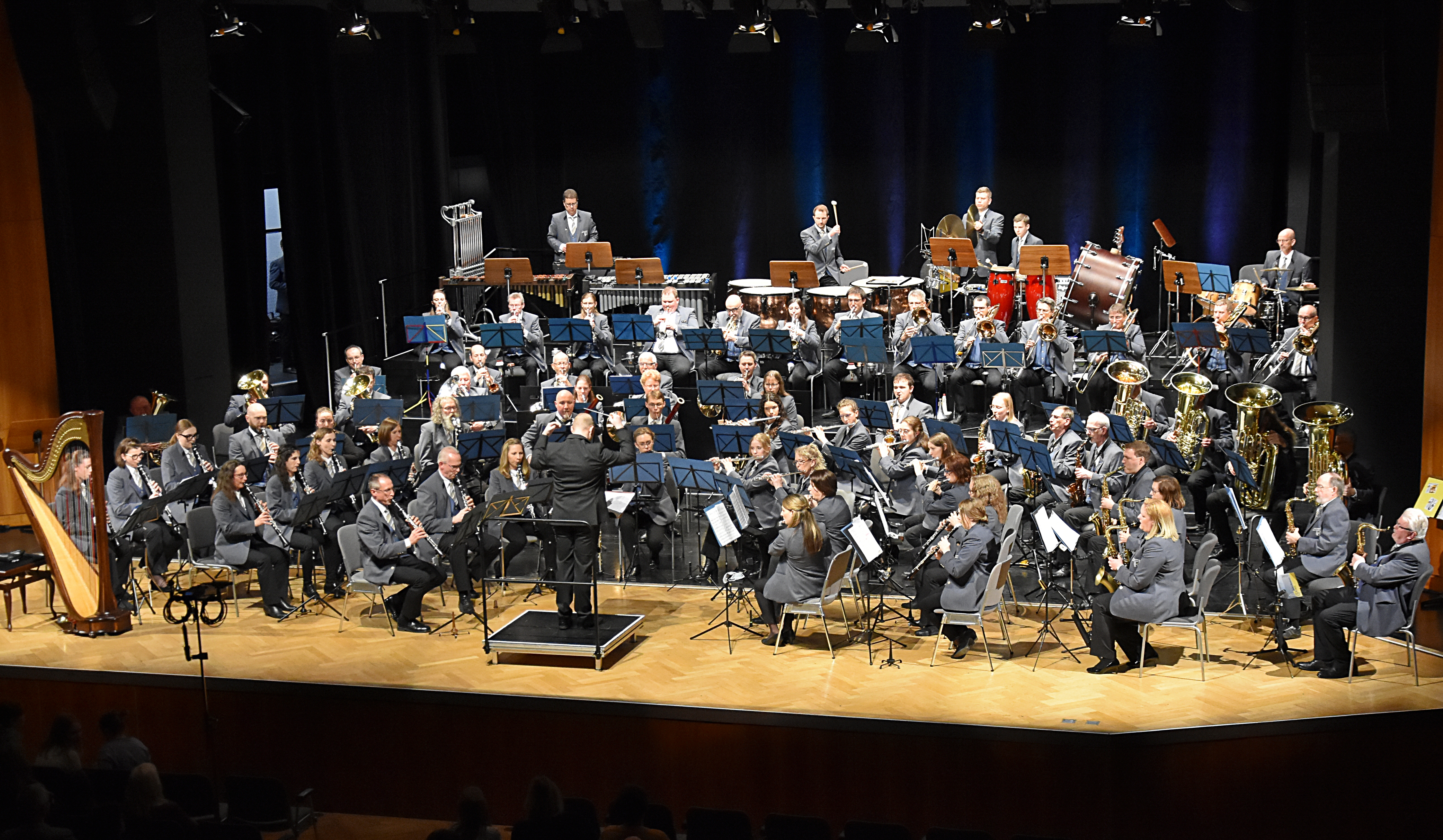 Das Blasorchester Backnang.