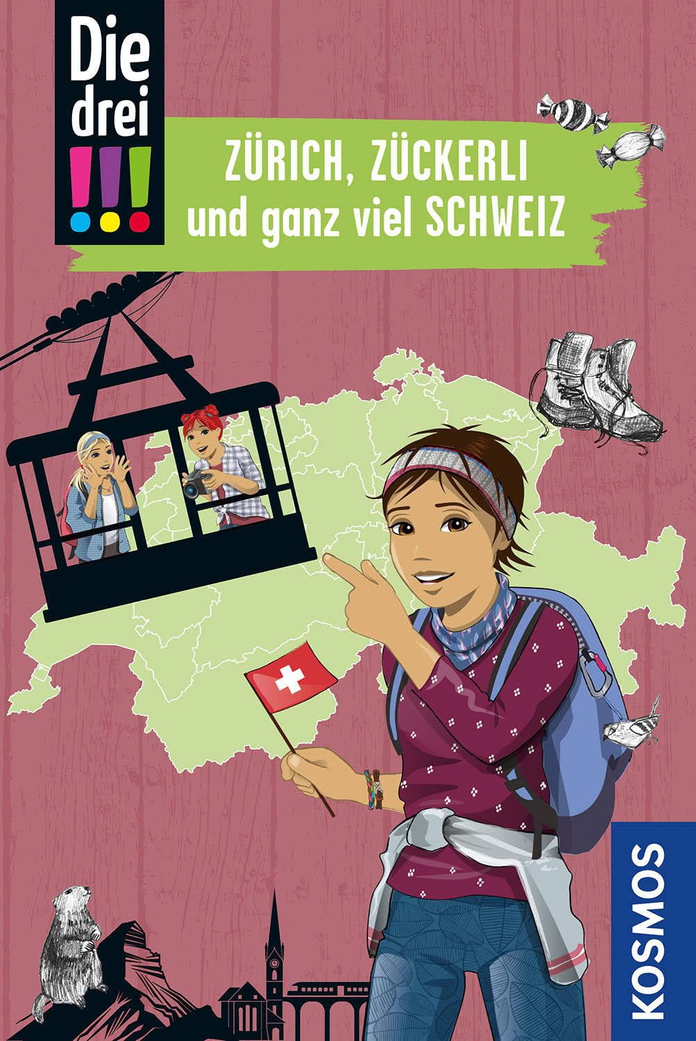 Buchcover Drei Ausrufezeichen