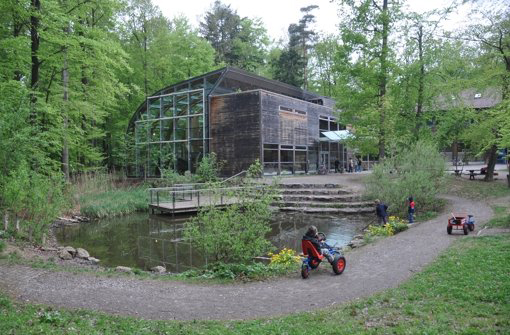 Ansicht des "Hauses des Waldes"