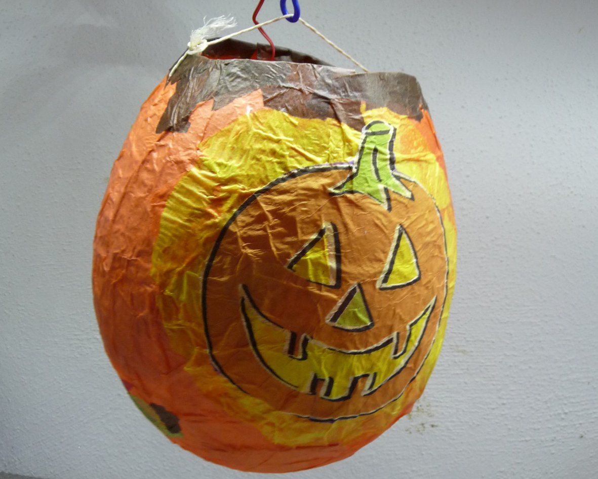 Laterne Basteln Mit Luftballon